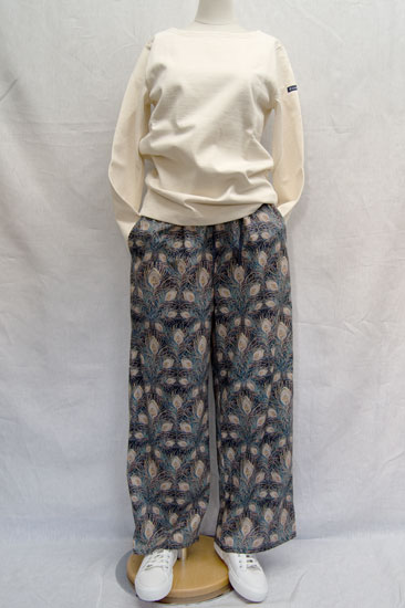 ミッシェル・ボードワンのリバティプリントパンツ | IWAKYU EC
