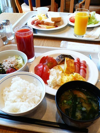 ワシントンホテル 朝ブッフェ