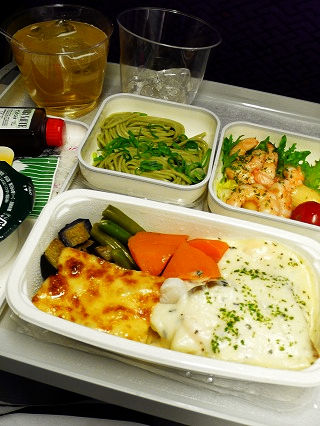 マレーシア航空 機内食
