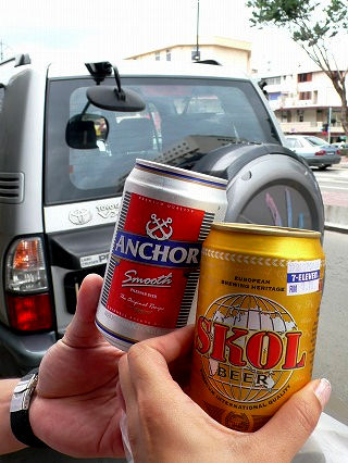 歩きビール