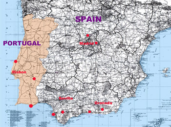スペインMap