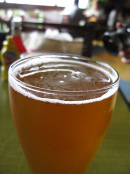空港でビール