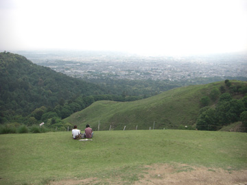 若草山山頂より