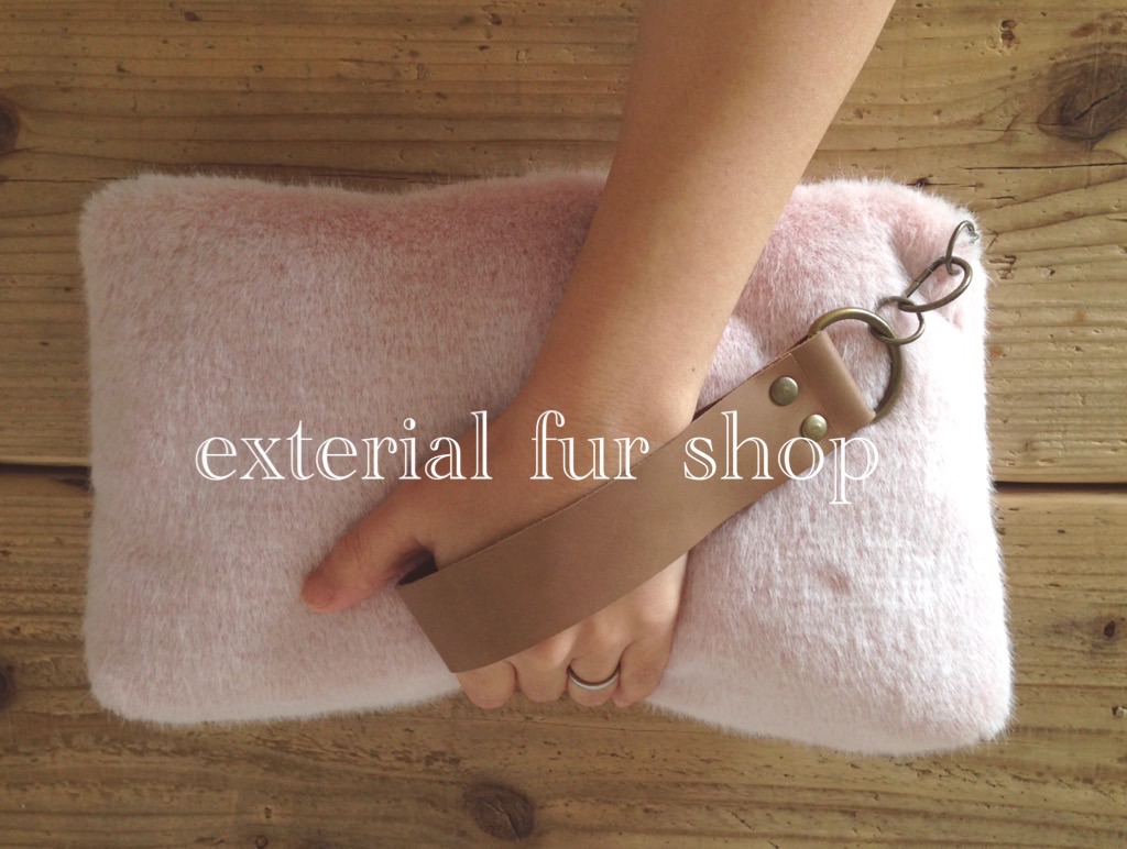ファークラッチバッグのパターン 作り方 Exterial Fur Shop Blog