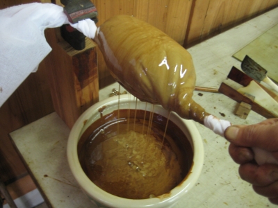 チューブ詰め