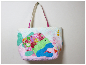 カラフルフィッシュのバッグ