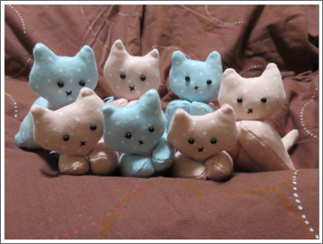洗濯ばさみねこ