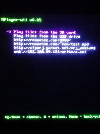 MPlayerWii