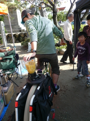 甚目寺観音てづくり朝市 自転車 大人