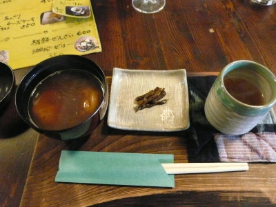美山かやぶき由良里(ゆらり)街道 かふぇ 栃餅ぜんざい
