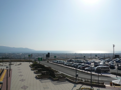 新東名NEOPASA駿河湾沼津 駿河湾と伊豆半島