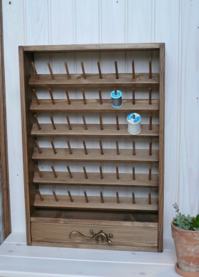 ミシン糸収納棚 木工雑貨 ハンドメイド DIY