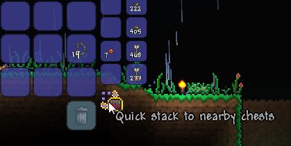 Terraria 1 3の仕様に合わせて倉庫を大改造だー ちぃさな箱庭