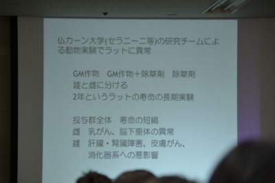 安全性が懸念される報告