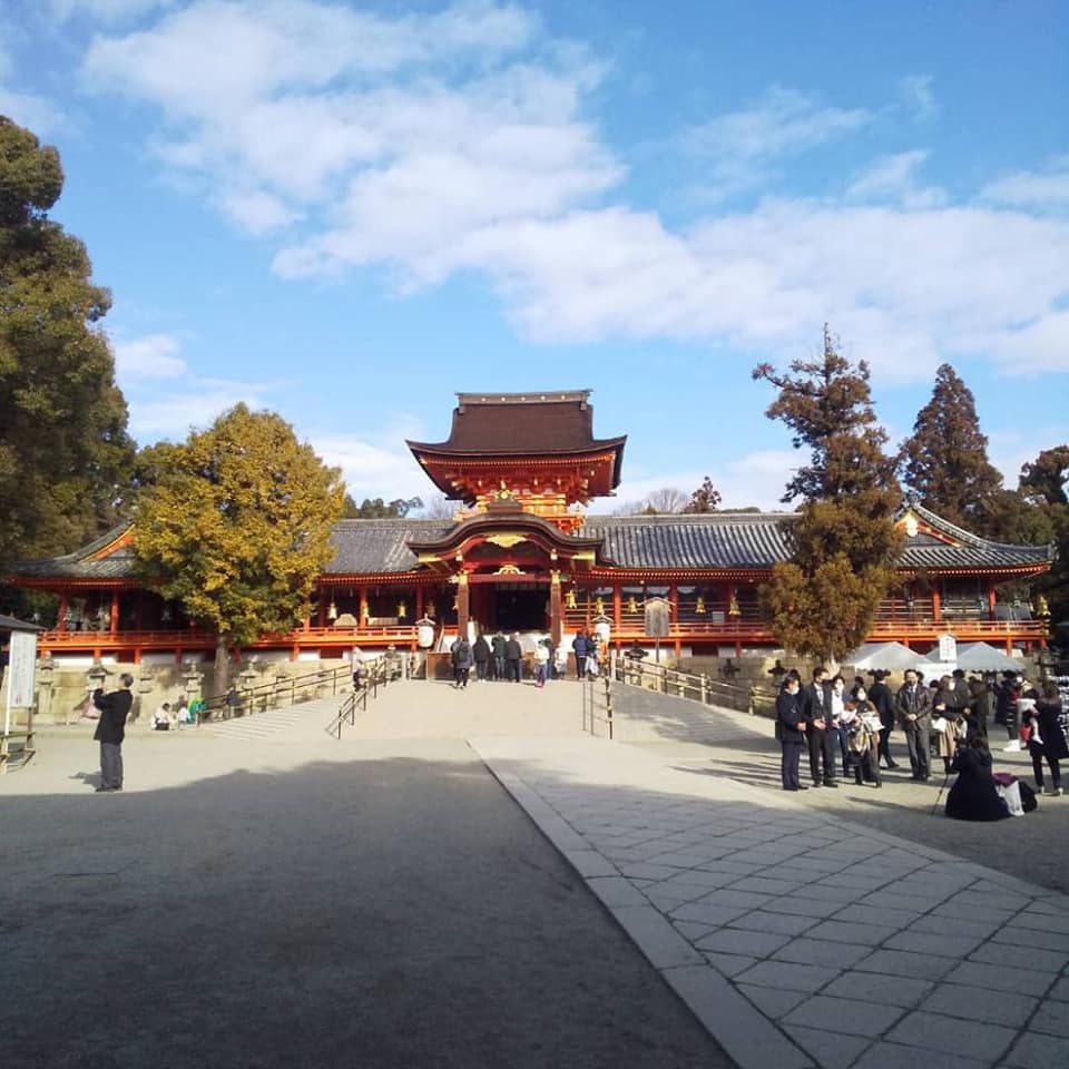 はちまんさんの厄除け参り | やわた走井餅老舗のブログ