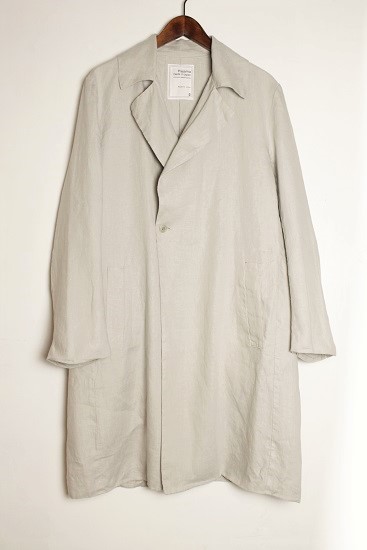 AUGUSTE PRESENTATION Pajama Look リネンチェスターコート 入荷