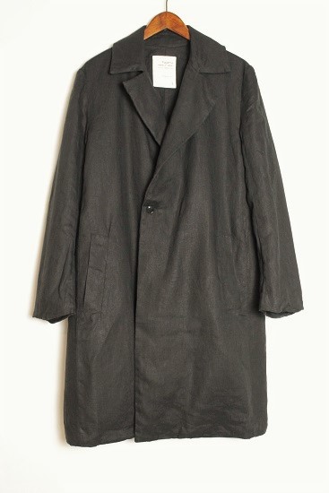 AUGUSTE PRESENTATION Pajama Look リネンコート AUGUSTE PRESENTATION Pajama Look リネンチェスターコート 入荷