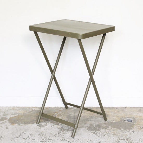 DEAD STOCK U.S.ARMY METAL FOLDING TABLE 入荷 | horkew blog