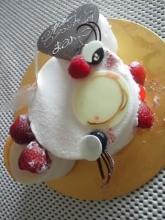 けーき。