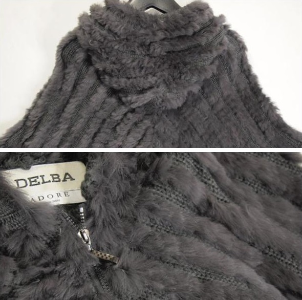 アドーアラビットフォックスファーコート