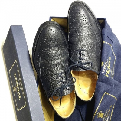 新入荷商品 trickers M6837 トリッカーズ スコッチグレインレザー ロングウィングチップ | RB-NET MEN'S SHOP BLOG