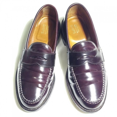新入荷商品 Alden 7140 オールデン コードバン ペニーローファー 