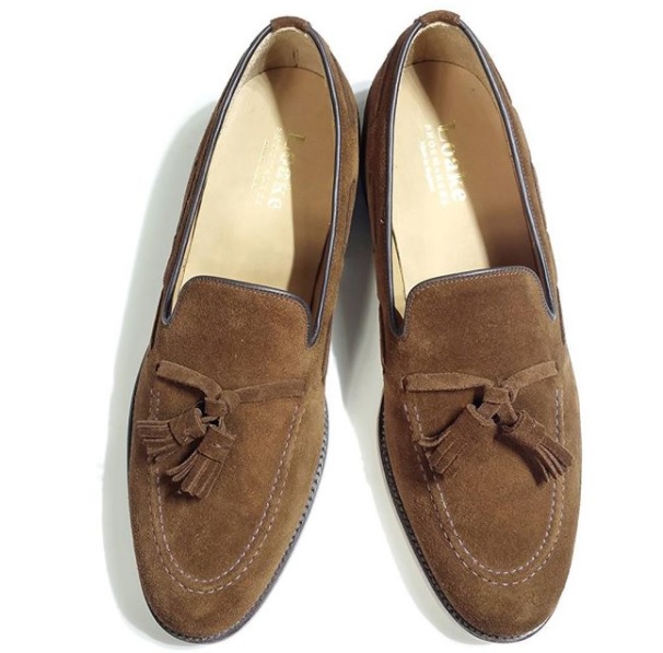 新入荷商品 Loake(ローク) Lincoln Polo Suede スエード タッセル 