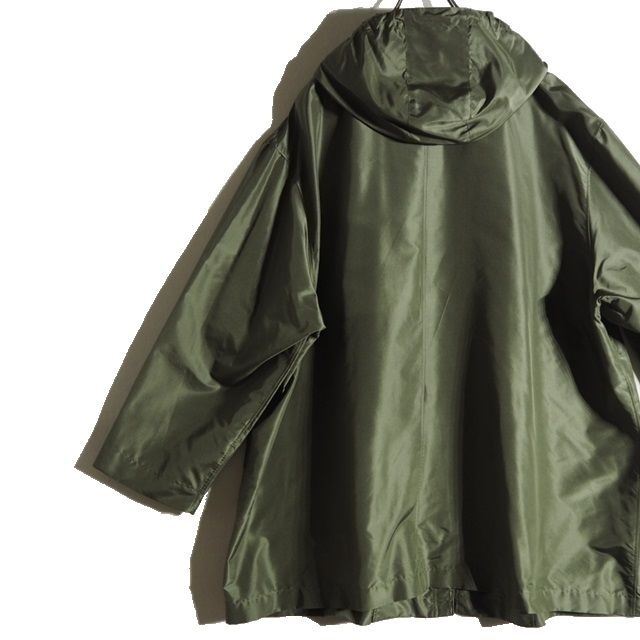 AURALEE オーラリー   SILK TAFFETA HOODED COAT