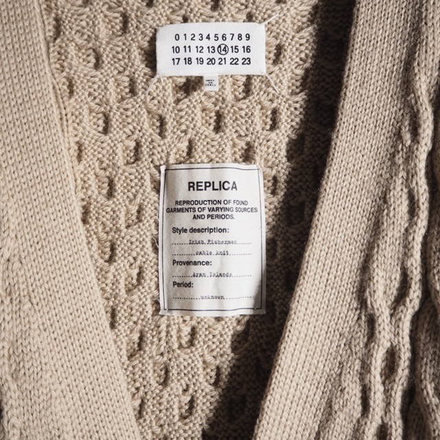 Maison Margiela 14 19AW Wool Cardigan