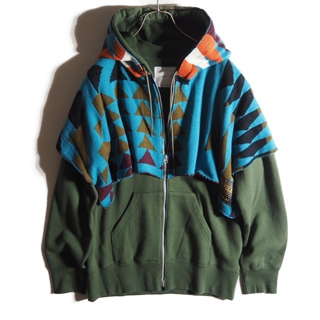 パーカーsacai サカイ PENDLETON ペンドルトン パーカー - パーカー