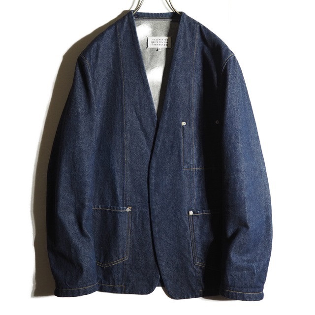 新入荷商品 MAISON MARGIELA メゾンマルジェラ 10 ノーカラー デニム