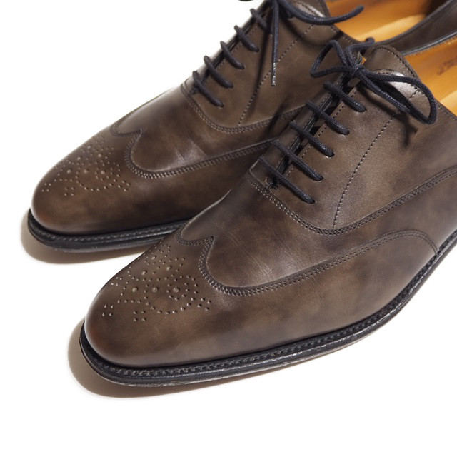 Hermes John Lobb. John 41 ウイングチップウィングチップフルブローグ ...