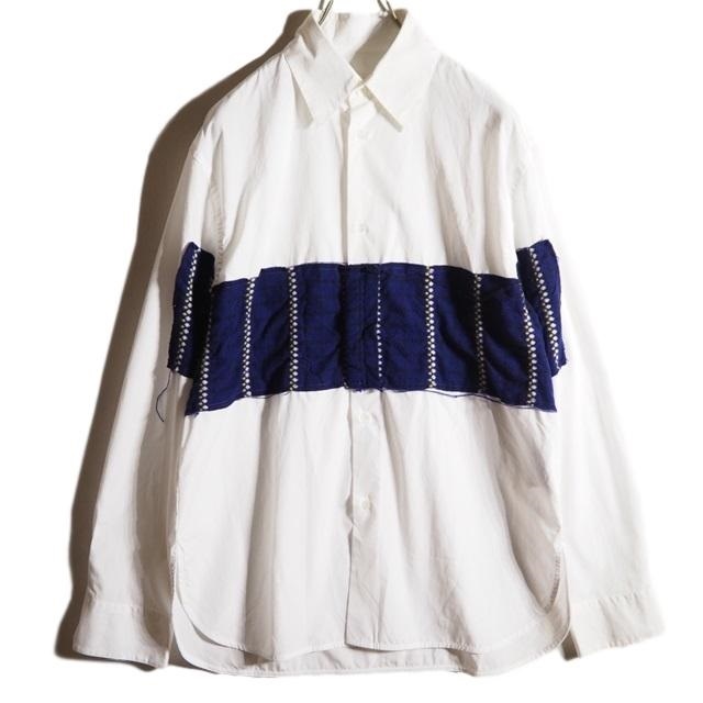 新入荷商品 MARNI マルニ 19AW Knit Switching Shirt ニット切り替え