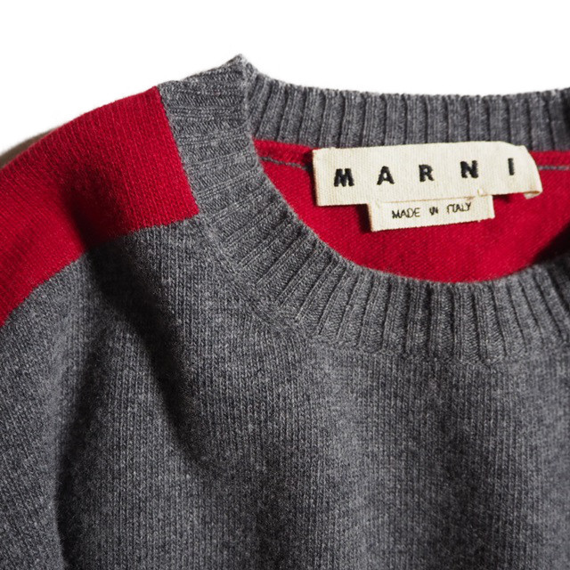 新入荷商品 MARNI マルニ 18AW 切り替え チェックニット | RB-NET