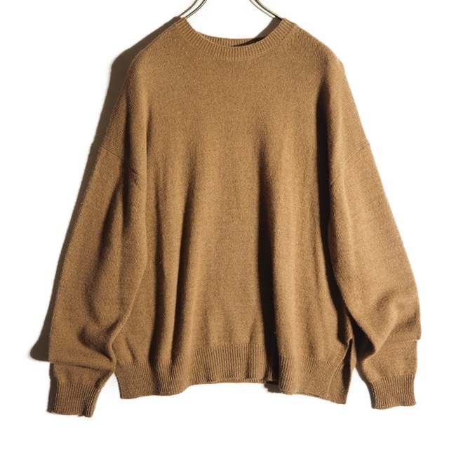 新入荷商品 AURALEE オーラリー BABY CAMEL KNIT ベビーキャメルニット