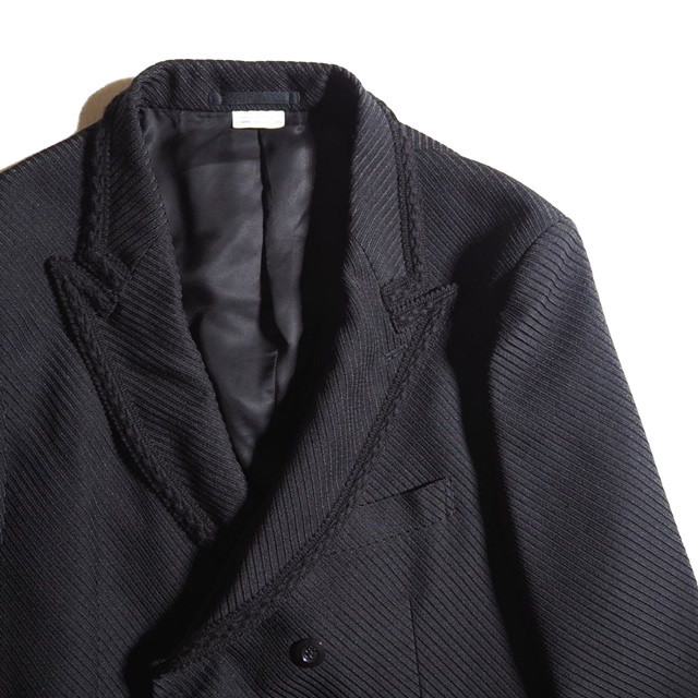 COMME des GARÇONS HOMME PLUS ダブルブレストコート Comme Des Garçons Homme Plus ダブルコート | ブラック