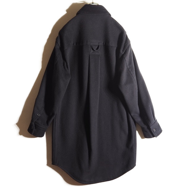 新入荷商品 hussein chalayan フセインチャラヤン シャツ型 メルトン 