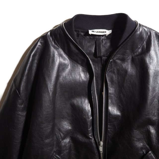 JIL SANDER 00s Archive leather jacketmadeinItaly - レザージャケット