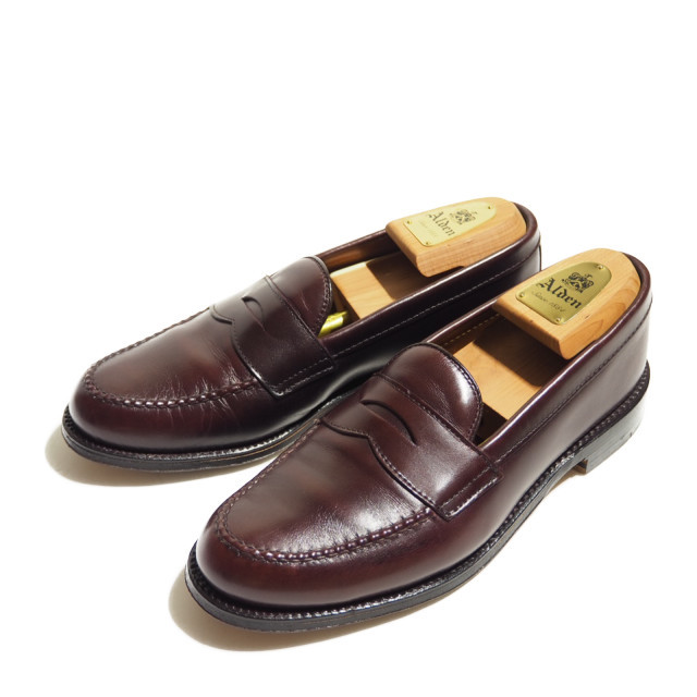 新入荷商品 Alden 984 オールデン カーフ ペニーローファー レザー