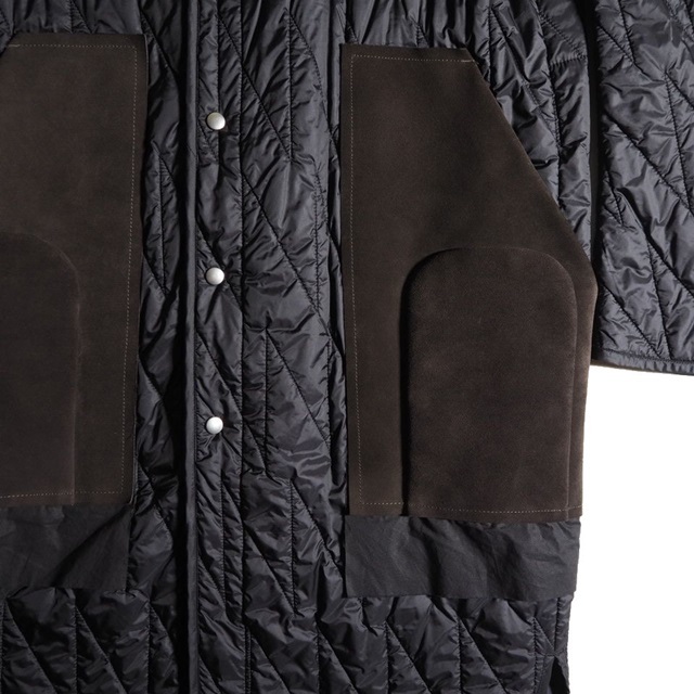Rick Owens リックオウエンス LARRY F/W19 LONG QUILTED LINER COAT 