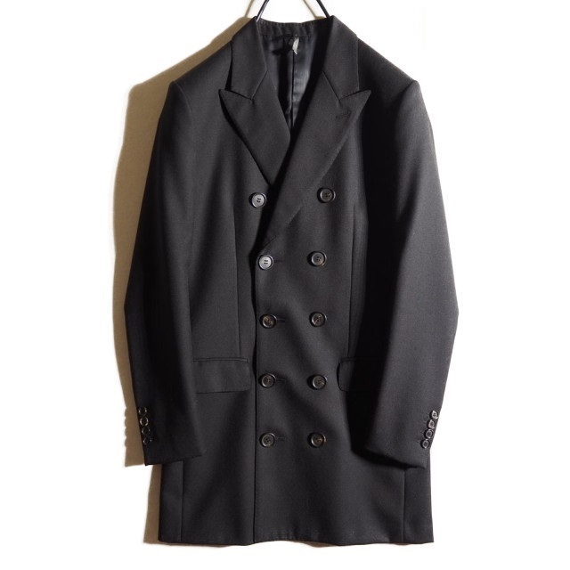 Dior homme ディオールオム 06AW ダブル ウールコート 黒 44 / エディスリマン エディ期 ロングジャケット | RB-NET  MEN'S SHOP BLOG