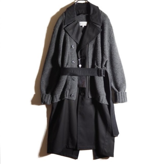 MAISON MARGIELA メゾンマルジェラ 10 新品 19AW ニットドッキング ...