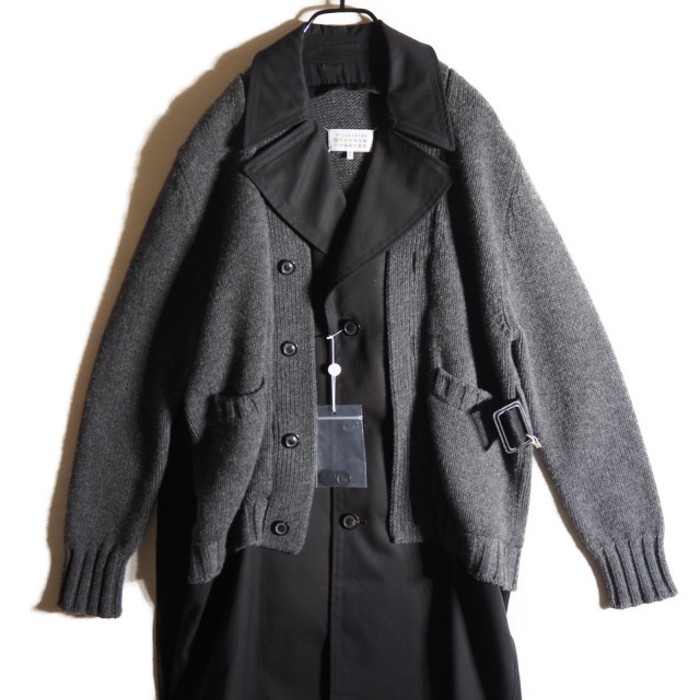 MAISON MARGIELA メゾンマルジェラ 10 新品 19AW ニットドッキング ...