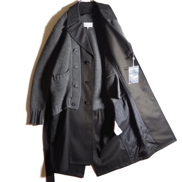 MAISON MARGIELA メゾンマルジェラ 10 新品 19AW ニットドッキング ...