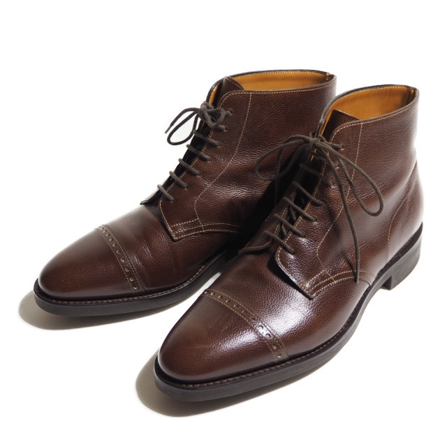 JOHN LOBB ジョンロブ MORTON バッファローカーフ パンチド JOHN LOBB ジョンロブ MORTON バッファローカーフ パンチド