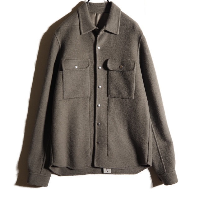 Rick Owens リックオウエンス 19AW LARRY OUTER SHIRTS ダブルフェイス