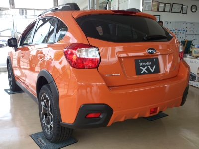 インプレッサXV 後姿