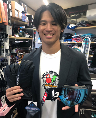全日本フリースタイルモーグル松田颯選手が来社！from 木内伸 | 年中