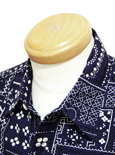 Sugar Cane Light 奬饤ȡSC26464COTTON BANDANNA PRINT WORK SHIRTS åȥХʥץȥ