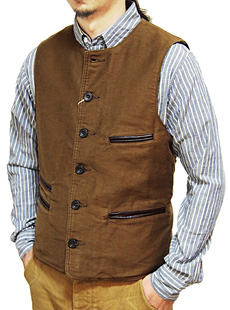 ジャケット・アウター SUGARCANE 9oz. MOLESKIN JACKET Sugar Cane SC13133 9Oz Moleskin Hunting Jacket Men's Outdoor